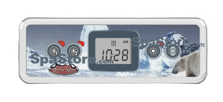 Latest Version Arctic Spas Topside Control Panel 4 Buttons 2 Pump