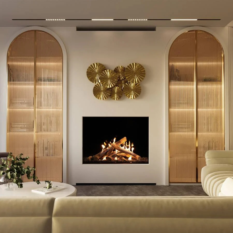 Ortal Wilderness Front Facing 44HH Gas Fireplace