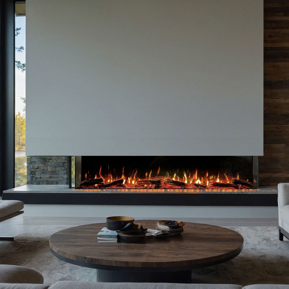 Get SOLAS SEVENTY2 | Slim-Line Built-In Modern Electric Fireplace