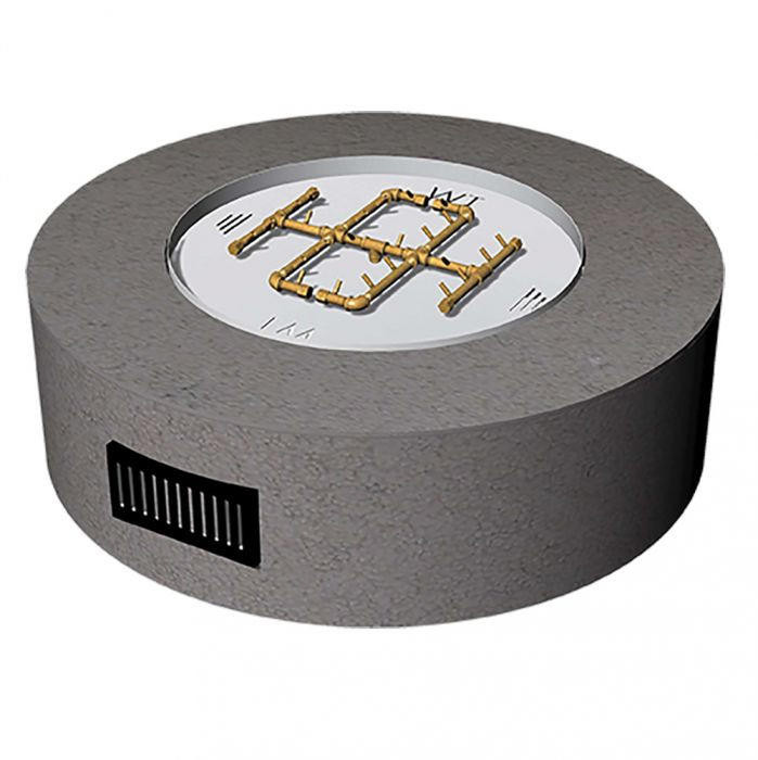 Warming Trends FC60 ReadytoFinish Round Fire Pit Kit, 60" Fireplace