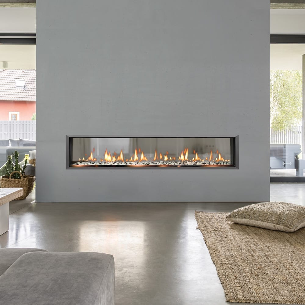 SOLAS SIXTY0 See-Thru Slim-Line Built-In - Luxury Fire