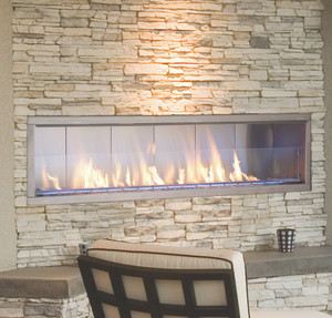 Astria 60" Barcelona Lights Ventless Outdoor Fireplace Astria 60" Barcelona Lights Ventless Outdoor Fireplace