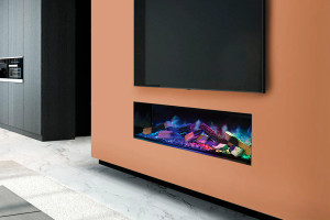 European Home Linnea 60'' Halo Series Built-In Linear Electric Fireplace European Home Linnea 60'' Halo Series Built-In Linear Electric Fireplace