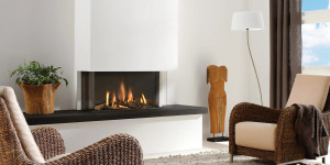 Element4 Trisore 95 3-Sided Gas Fireplace Element4 Trisore 95 3-Sided Gas Fireplace