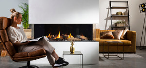 Element4 Summum 140 3-Sided Gas Fireplace Element4 Summum 140 3-Sided Gas Fireplace
