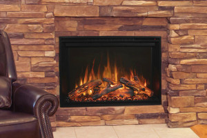 Modern Flames Redstone Single-Sided Electric Fireplace 42ā Modern Flames Redstone Single-Sided Electric Fireplace 42ā