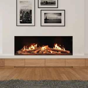 Ortal Wilderness Front Facing 68H Gas Fireplace Ortal Wilderness Front Facing 68H Gas Fireplace