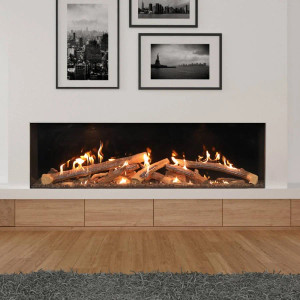 Ortal Wilderness Front Facing 77H Gas Fireplace Ortal Wilderness Front Facing 77H Gas Fireplace