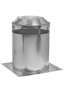 Itemp/Guard 2100° Chimney Galvanized Steel 8" Diameter Outer Casing Nsulation Shield Itemp/Guard 2100° Chimney Galvanized Steel 8" Diameter Outer Casing Nsulation Shield