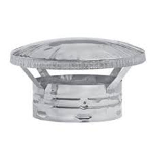 Temp/Guard 2100° Chimney Stainless Steel 8" Diameter Outer Casing Rain Cap Temp/Guard 2100° Chimney Stainless Steel 8" Diameter Outer Casing Rain Cap