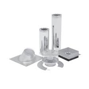 Temp/Guard 2100° Chimney Stainless Steel 8" Diameter Outer Casing Std Chimney Kit Temp/Guard 2100° Chimney Stainless Steel 8" Diameter Outer Casing Std Chimney Kit
