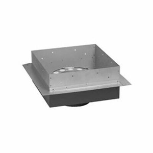 Temp/Guard 2100° Chimney Galvanized Steel 12" Diameter Outer Casing Ceiling Support Temp/Guard 2100° Chimney Galvanized Steel 12" Diameter Outer Casing Ceiling Support