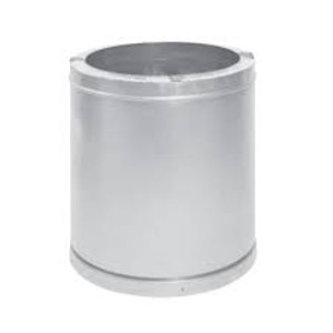 Temp/Guard 2100° Chimney 14" Diameter Stainless Flue/Galvanized Jacket 18" Length Temp/Guard 2100° Chimney 14" Diameter Stainless Flue/Galvanized Jacket 18" Length