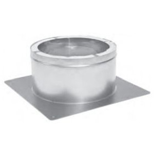 Temp/Guard 1700° Chimney 18" Diameter Stainless Flue/Galvanized Jacket Anchor Plate Temp/Guard 1700° Chimney 18" Diameter Stainless Flue/Galvanized Jacket Anchor Plate