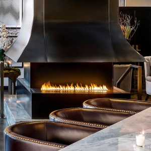 European Home H Series 60" Bay Vent Free Gas Fireplace European Home H Series 60" Bay Vent Free Gas Fireplace