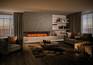 Regency Skope 77" Built-in 3 Sided Electric Fireplace Regency Skope 77" Built-in 3 Sided Electric Fireplace
