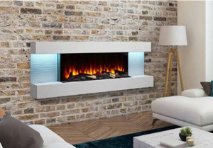 SimpliFire SF-FORMAT36 Format 36" Wall Mount Electric Fireplace SimpliFire SF-FORMAT36 Format 36" Wall Mount Electric Fireplace