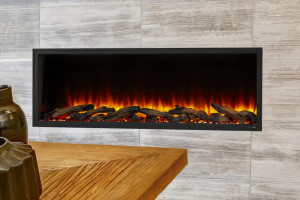 SimpliFire SF-SC55-BK Scion 55" Linear Electric Fireplace SimpliFire SF-SC55-BK Scion 55" Linear Electric Fireplace