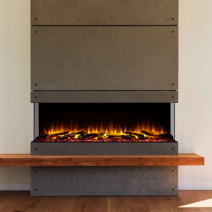 SimpliFire SF-SCT55-BK Scion Trinity 55" Linear Electric Fireplace SimpliFire SF-SCT55-BK Scion Trinity 55" Linear Electric Fireplace
