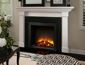SimpliFire SF-BI-36-EB Built-In 36" Traditional Style Electric Fireplace SimpliFire SF-BI-36-EB Built-In 36" Traditional Style Electric Fireplace