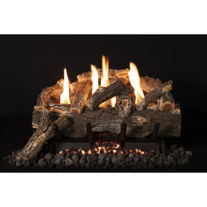 Grand Canyon Weathered Oak Fire Vent-Free Gas Log Set Grand Canyon Weathered Oak Fire Vent-Free Gas Log Set