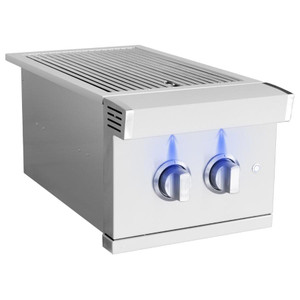 American Made Grills Atlas Double Side Burner ATSSB2 American Made Grills Atlas Double Side Burner ATSSB2