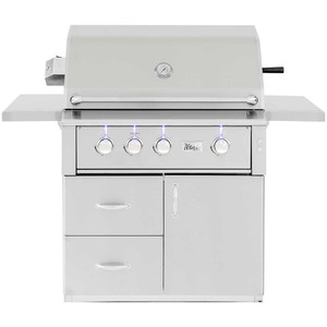Summerset Alturi 36-Inch 3-Burner Freestanding Gas Grill With Stainless Steel Burners & Rotisserie Summerset Alturi 36-Inch 3-Burner Freestanding Gas Grill With Stainless Steel Burners & Rotisserie