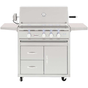 Summerset Grills TRL 32-Inch 3-Burner Deluxe Freestanding Gas Grill with Rear Infrared Burner Summerset Grills TRL 32-Inch 3-Burner Deluxe Freestanding Gas Grill with Rear Infrared Burner