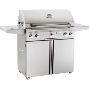American Outdoor Grill T-Series 36-Inch 3-Burner Propane Gas Grill W/ Rotisserie & Single Side Burner - 36PCT American Outdoor Grill T-Series 36-Inch 3-Burner Propane Gas Grill W/ Rotisserie & Single Side Burner - 36PCT