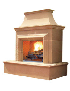 American Fyre Designs Reduced Cordova Outdoor Gas Fireplace American Fyre Designs Reduced Cordova Outdoor Gas Fireplace