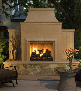 American Fyre Designs Grand Cordova Outdoor Gas Fireplace American Fyre Designs Grand Cordova Outdoor Gas Fireplace