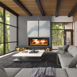 Renaissance Fireplaces Linear 50 Wood Burning Fireplace Renaissance Fireplaces Linear 50 Wood Burning Fireplace