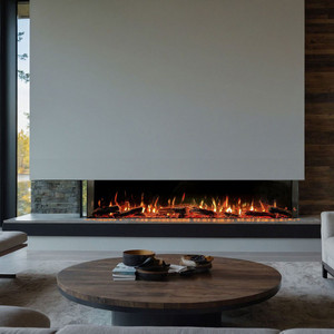 SOLAS SEVENTY2 Modern Electric Fireplace Slim-Line Built-In SOLAS SEVENTY2 Modern Electric Fireplace Slim-Line Built-In