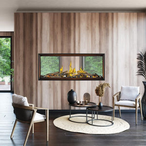 Napoleon Tall Vector with Luminous Logs 50" See Through Direct Vent Gas Fireplace - TLV50LN2 Napoleon Tall Vector with Luminous Logs 50" See Through Direct Vent Gas Fireplace - TLV50LN2