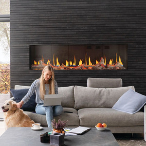 Napoleon Luminex 65" LCD Built-In Linear Electric Fireplace Napoleon Luminex 65" LCD Built-In Linear Electric Fireplace