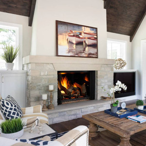 Heat and Glo Phoenix TrueView Indoor Open Gas Fireplace Heat and Glo Phoenix TrueView Indoor Open Gas Fireplace
