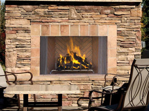 Astria Oracle 36 Outdoor Wood Burning Fireplace