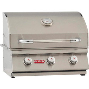 Bull Grills Bull Steer Premium 24-Inch 3-Burner Built-In Gas Grill Bull Grills Bull Steer Premium 24-Inch 3-Burner Built-In Gas Grill