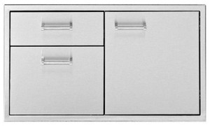 Delta Heat DHDD362-B Door 2-Drawer Combo, 36x20.75-Inch Delta Heat DHDD362-B Door 2-Drawer Combo, 36x20.75-Inch