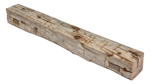 Mortise Barn Beam Concrete Mantel Silver Mortise Barn Beam Concrete Mantel Silver