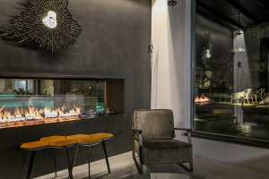 Ethanol Fireplace 48" NZ48B PrimeFire See-Through/Peninsula Ethanol Fireplace 48" NZ48B PrimeFire See-Through/Peninsula