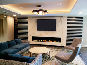 Flare Direct Vent Fireplace Front Facing with 16" Glass Flare Direct Vent Fireplace Front Facing with 16" Glass
