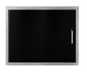 Wildfire Ranch Black Stainless Steel Horizontal Single Door Wildfire Ranch Black Stainless Steel Horizontal Single Door