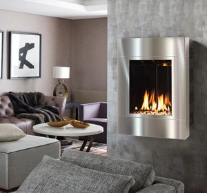 SOLAS ONE6 Wall-Mount Vent-Free Gas Fireplace
