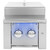 Summerset Alturi Grills 35,000 BTU Built-In Gas Double Side Burner with LED Lighting & Stainless Steel Lid Summerset Alturi Grills 35,000 BTU Built-In Gas Double Side Burner with LED Lighting & Stainless Steel Lid