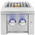 Summerset Alturi Grills 35,000 BTU Built-In Gas Double Side Burner with LED Lighting & Stainless Steel Lid Summerset Alturi Grills 35,000 BTU Built-In Gas Double Side Burner with LED Lighting & Stainless Steel Lid