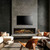 NetZero Fire E-One 160 Single-Sided Modern Electric Fireplace NetZero Fire E-One 160 Single-Sided Modern Electric Fireplace