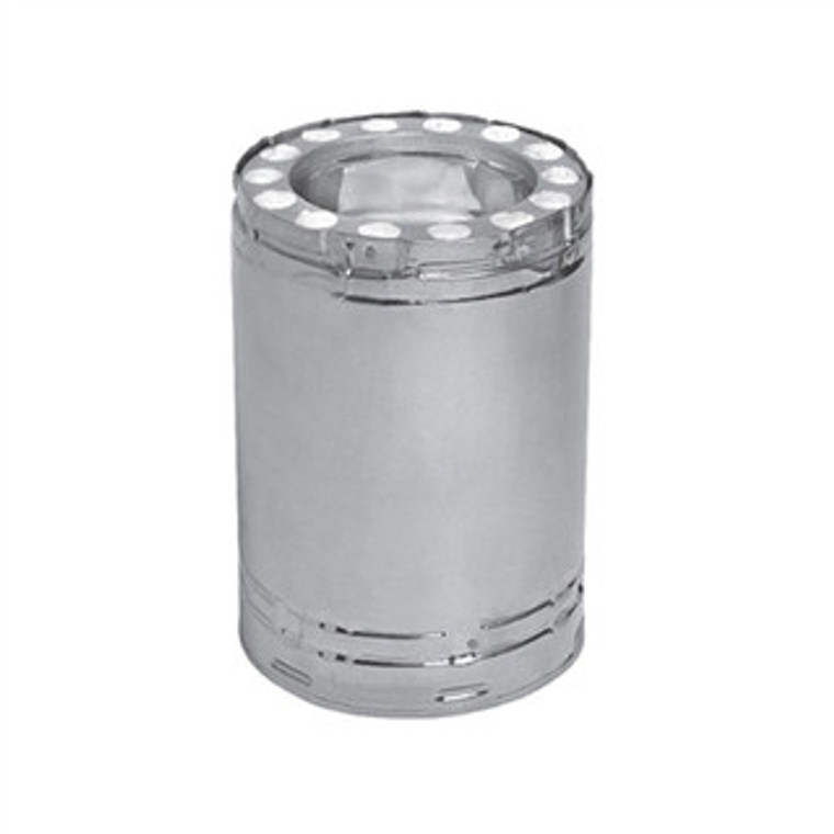 Temp/Guard 2100° Chimney Stainless Steel 6" Diameter Outer Casing 48" Length Stainless
