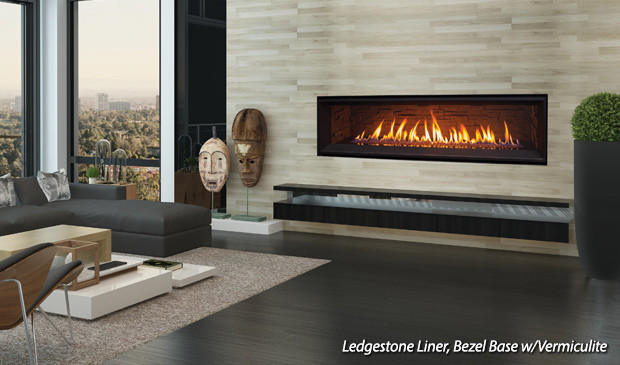 Enviro C60 Linear Gas Fireplace - Luxury Fire