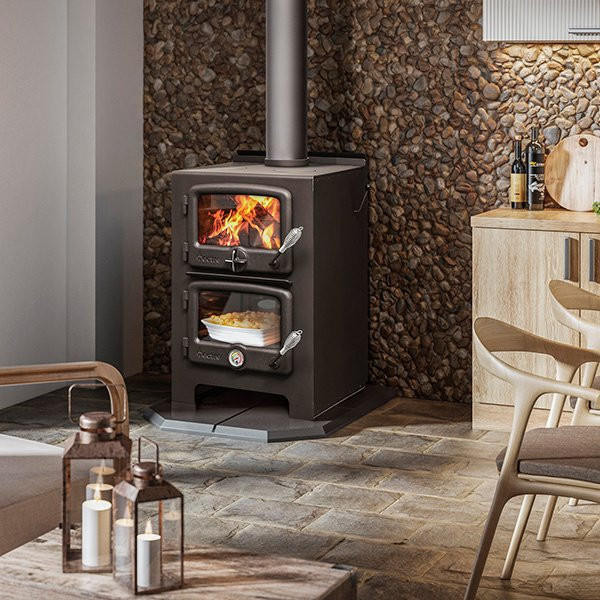 Nectre N350 Small Wood Cook Stove - Fireplace Surplus